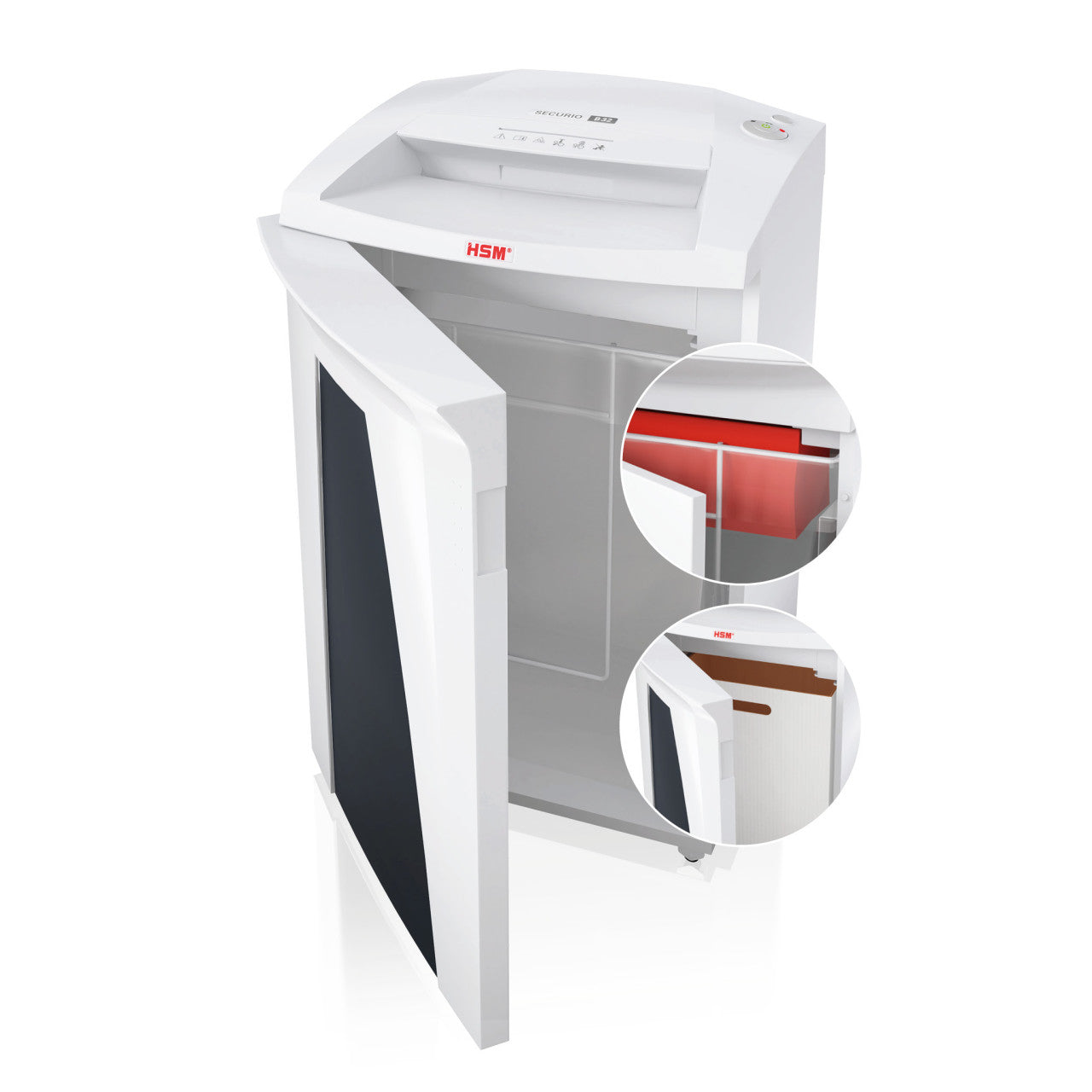 HSM SECURIO B32 1/4 inch Strip Cut Document Shredder - HSM1821