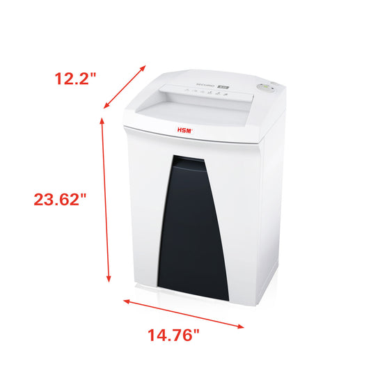 HSM SECURIO B22 1/8 x 1 1/8 Cross Cut Document Shredder - HSM1833