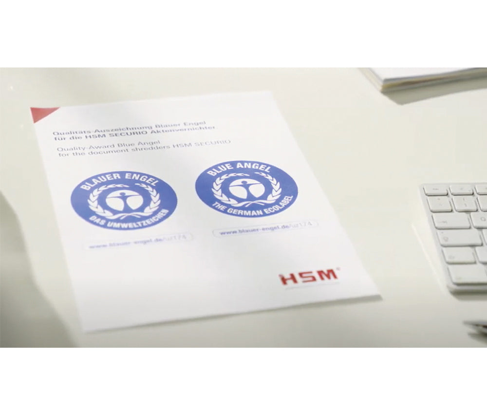HSM SECURIO C14 1/8 Inch Strip Cut Document Shredder - HSM2250