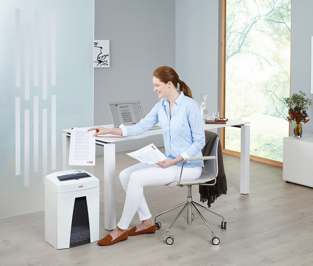 HSM SECURIO C18 1/4 inch Strip Cut Document Shredder - HSM1911