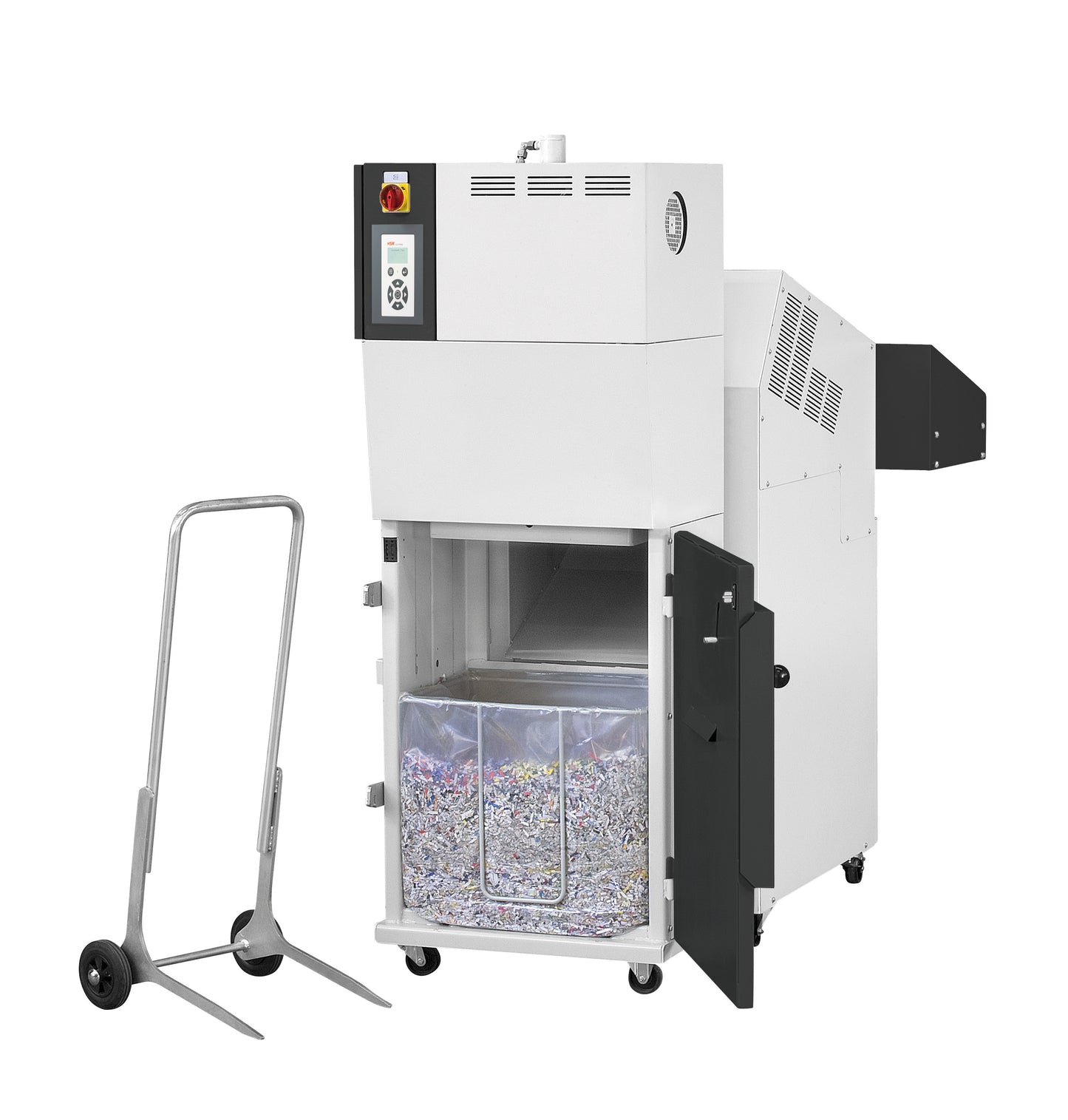 HSM Powerline SP 4040 V - 1/4 Industrial Shredder and Baler - HSM3513