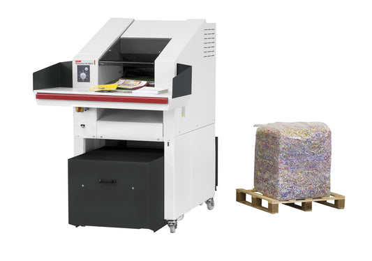 HSM Powerline SP 5080 - 7/16 x 1 1/2 - 3 5/32 Industrial Shredder and Baler - HSM365520