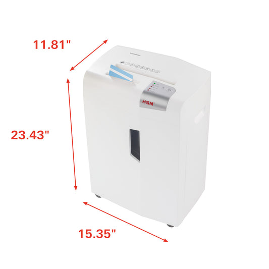 HSM shredstar X20 5/32 x 1 7/16 inch with separate CD cutting unit - HSM1051w