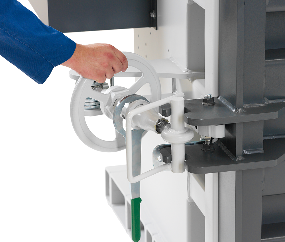 HSM V-Press 860 ECO Vertical Bailing Press