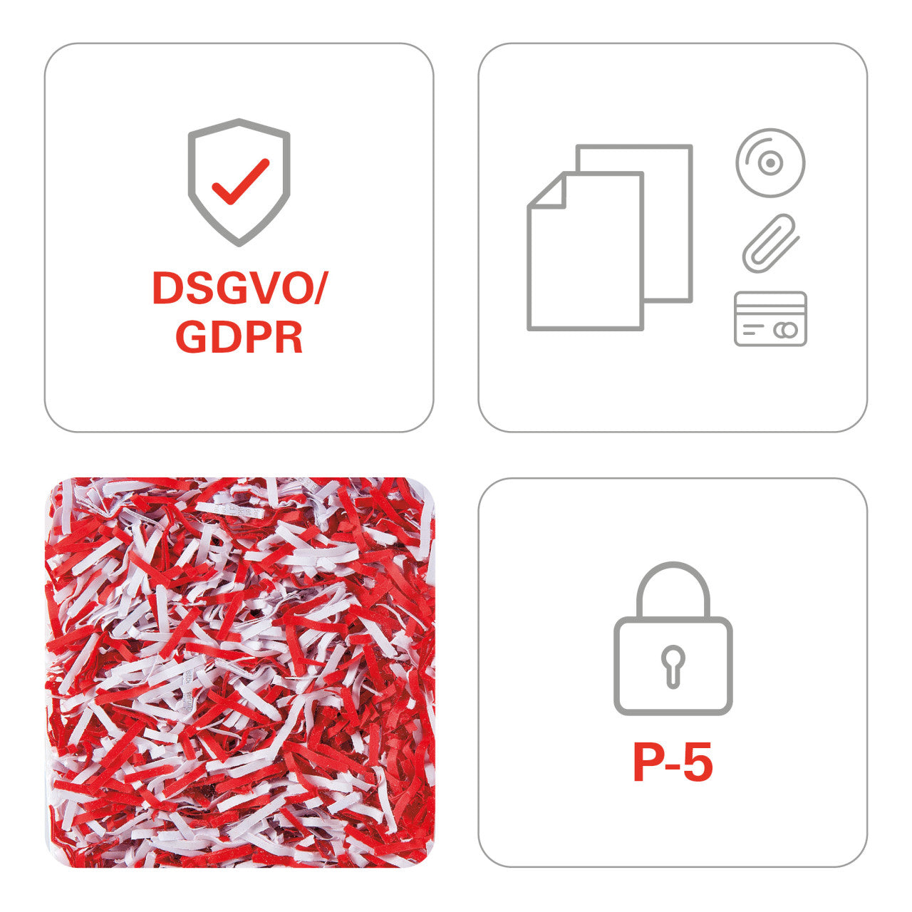 HSM SECURIO P40i 1/16 x 5/8 Cross Cut Document Shredder - HSM1882