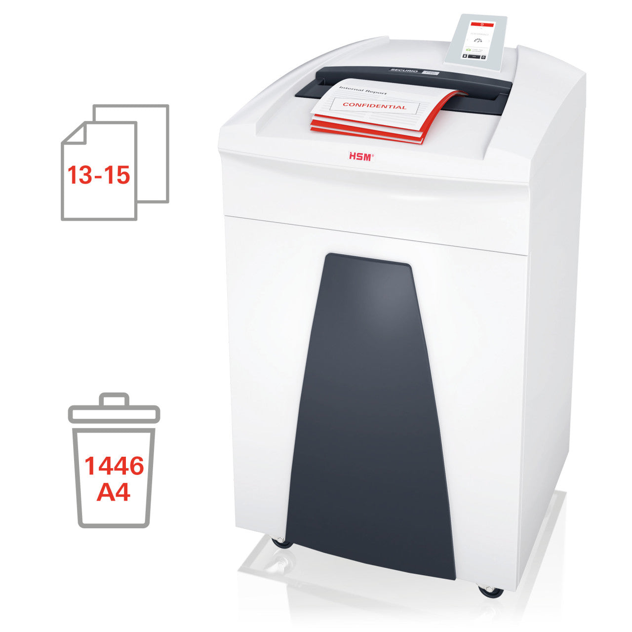HSM SECURIO P40i 1/32 x 7/16 Cross Cut Document Shredder - HSM1885