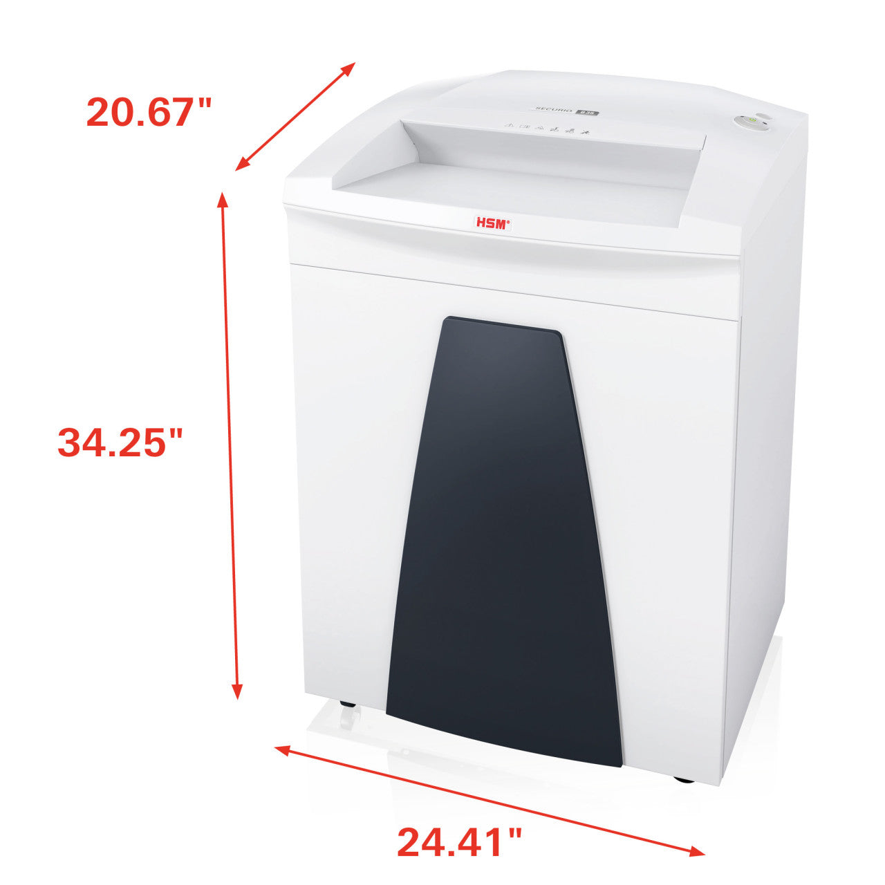 HSM SECURIO B35 1/4 Inch Strip Cut Document Shredder - HSM1921