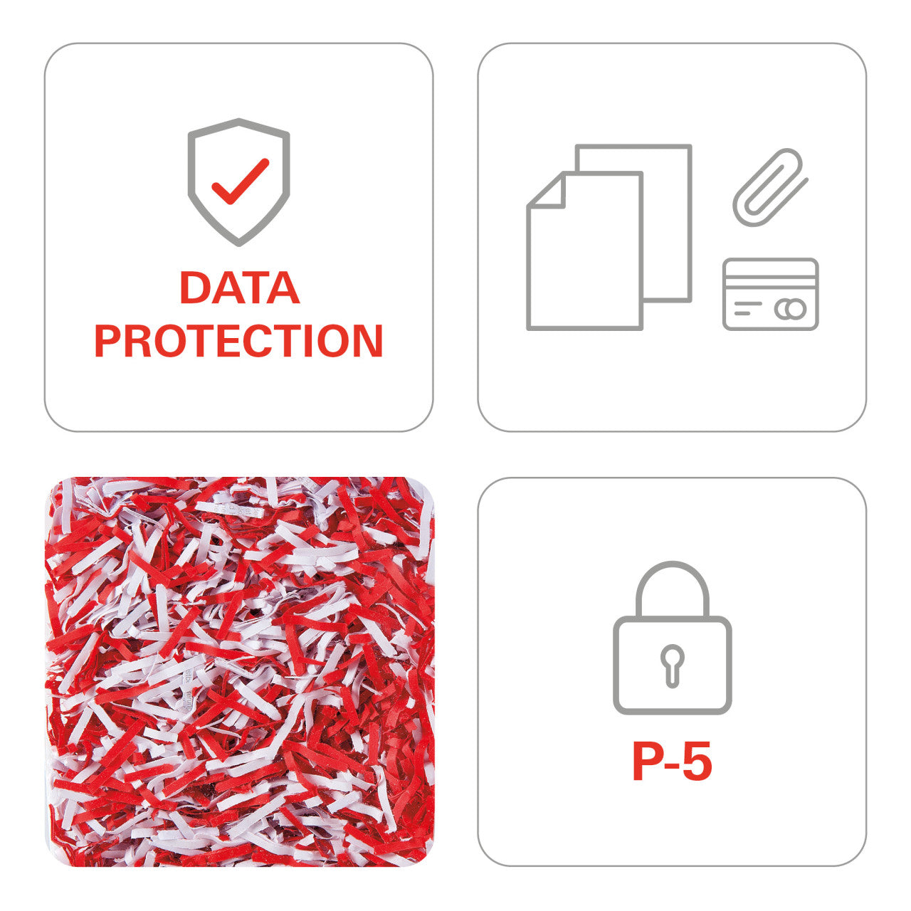 HSM SECURIO AF150 1/16 x 5/8 AutoFeed Document Shredder - HSM2082