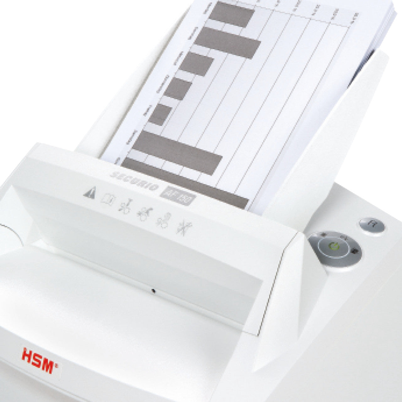HSM SECURIO AF150 3/16 x 1 1/8 AutoFeed Document Shredder - HSM2083
