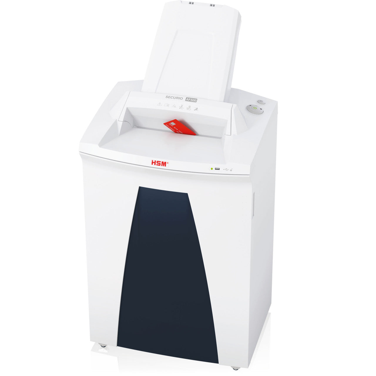 HSM SECURIO AF500 3/16 x 1 1/8 AutoFeed Cross Cut Document Shredder - HSM2103