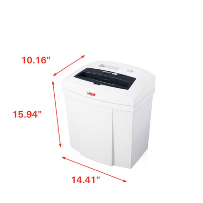 HSM SECURIO C14 1/8 Inch Strip Cut Document Shredder - HSM2250