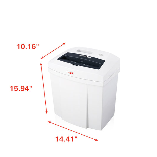 HSM SECURIO C14 1/8 Inch Strip Cut Document Shredder - HSM2250