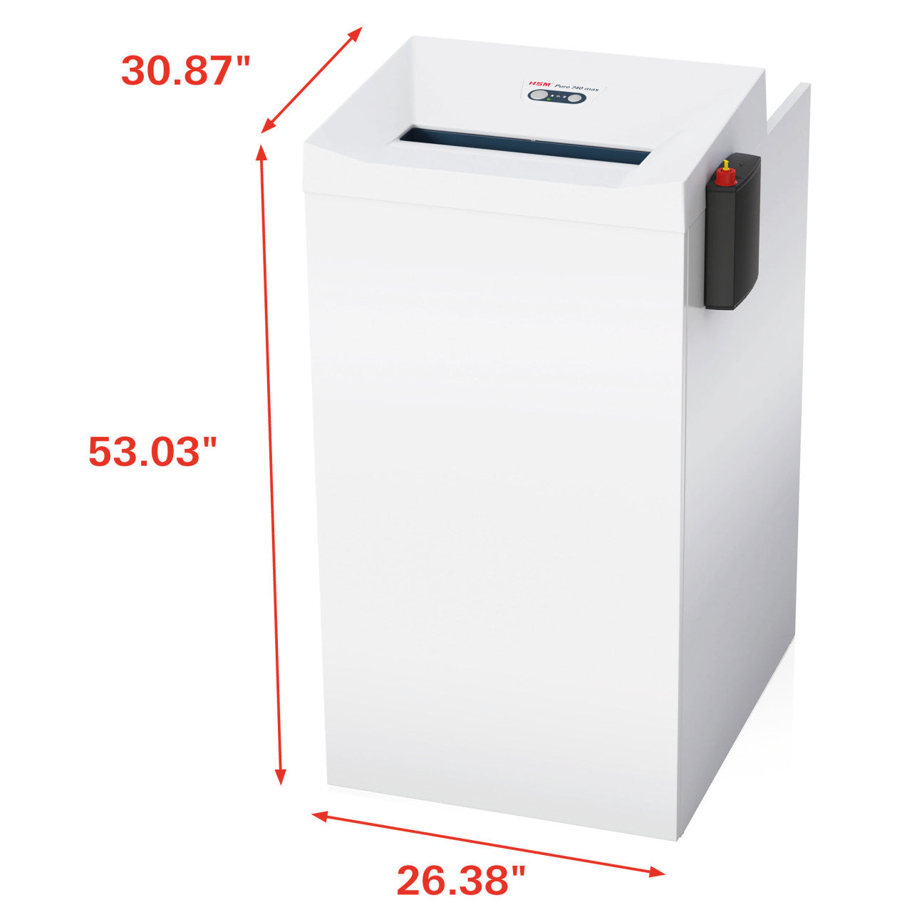 HSM Pure 740 max 3/16 x 1 1/8 plus external automatic oiler - HSM2373M