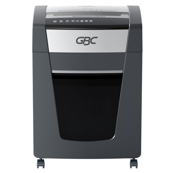 ACCO-WSM177001-GBC Momentum Paper Shredder, X20-07, Super Cross-Cut, P-4, Anti-Jam, 20 Sheets