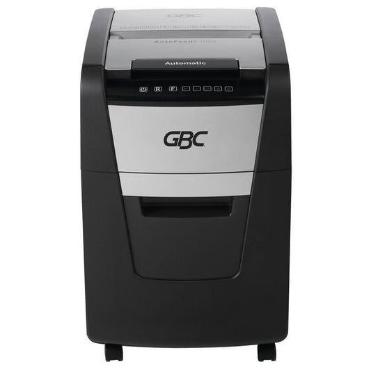 ACCO-WSM1757602-GBC AutoFeed+ Home Office Shredder, 100X, Micro-Cut, P-4, 100 Sheets