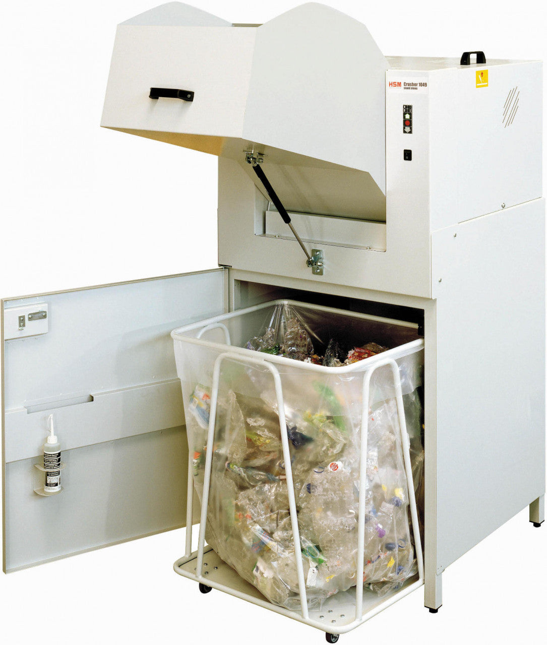 HSM Crusher 1049 SA PET Crusher for Beverage and Aluminum Cans - Heavy Duty