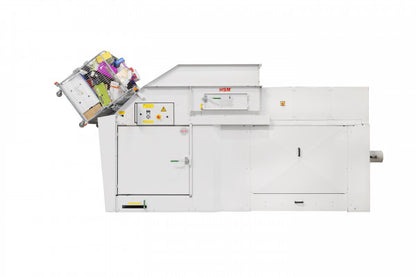 HSM HL 7009 Lifting Tilting System with Wire Mesh Cart for Horizontal Baling Presses