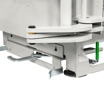 HSM HL 7009 Lifting Tilting System with Wire Mesh Cart for Horizontal Baling Presses