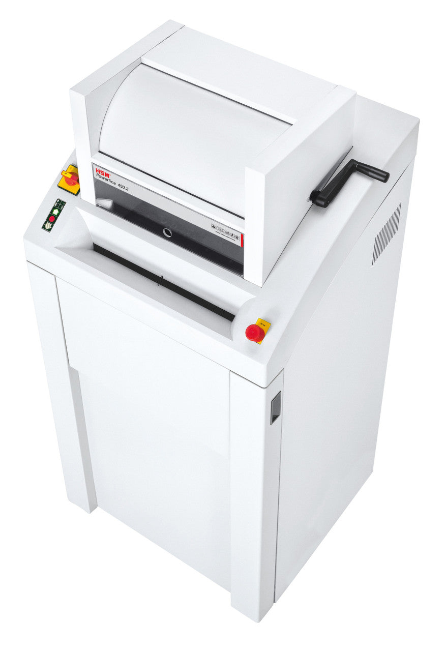HSM Powerline 450.2 - 1/16 x 5/8 Industrial Shredder