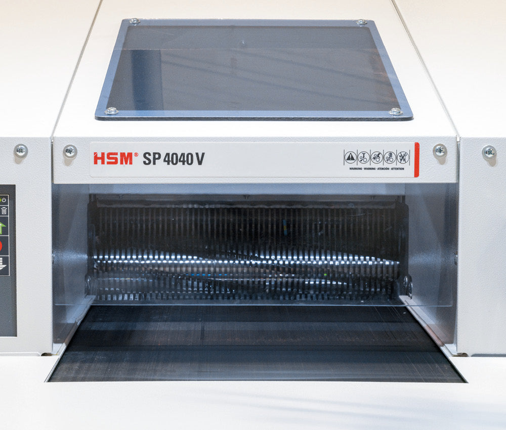HSM Powerline SP 4040 V - 1/8 x 1 1/2 Industrial Shredder and Baler