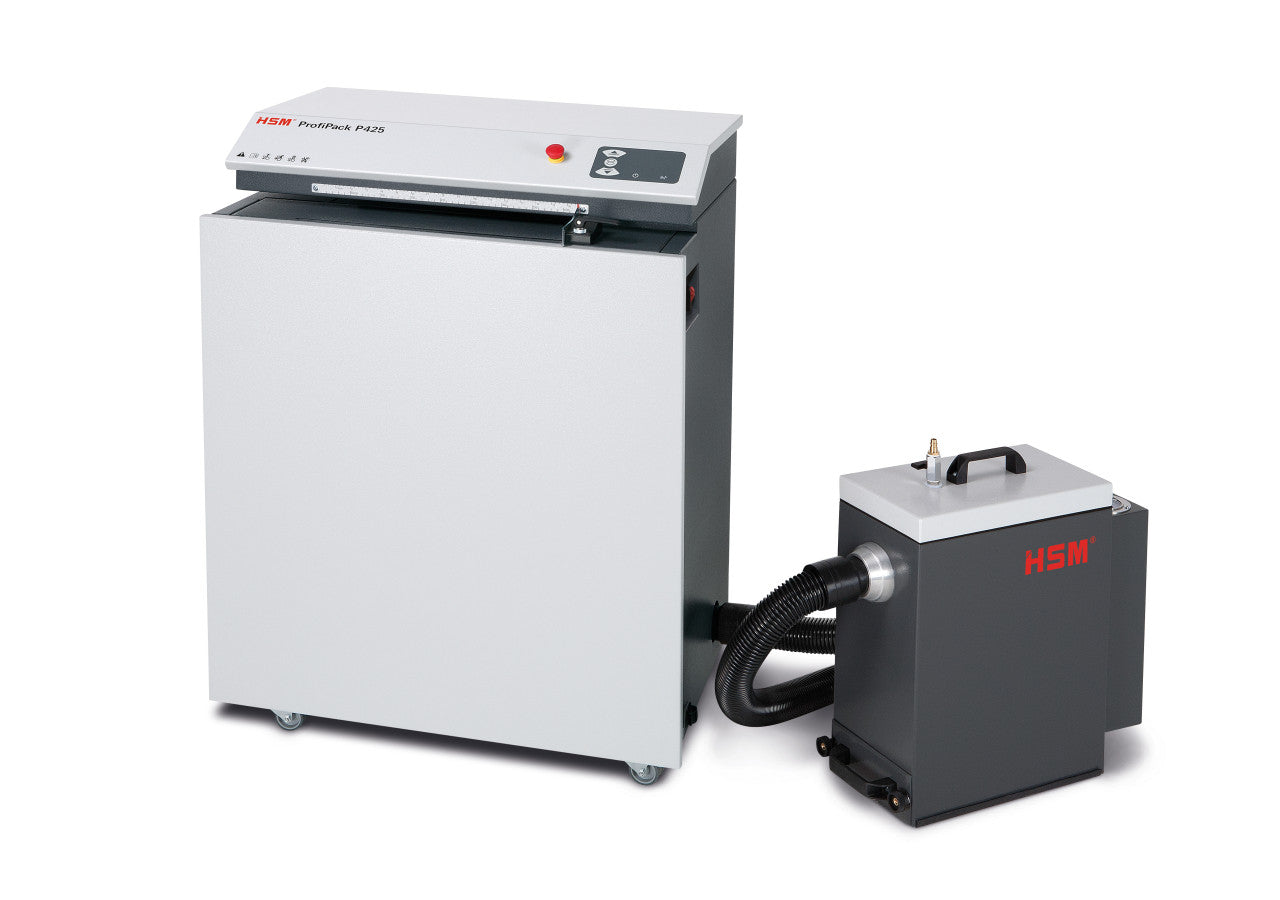 HSM ProfiPack P425 Packaging Padding Machine for Cardboard Conversion with Dust Extractor- Three-phase current Standard - HSM1533