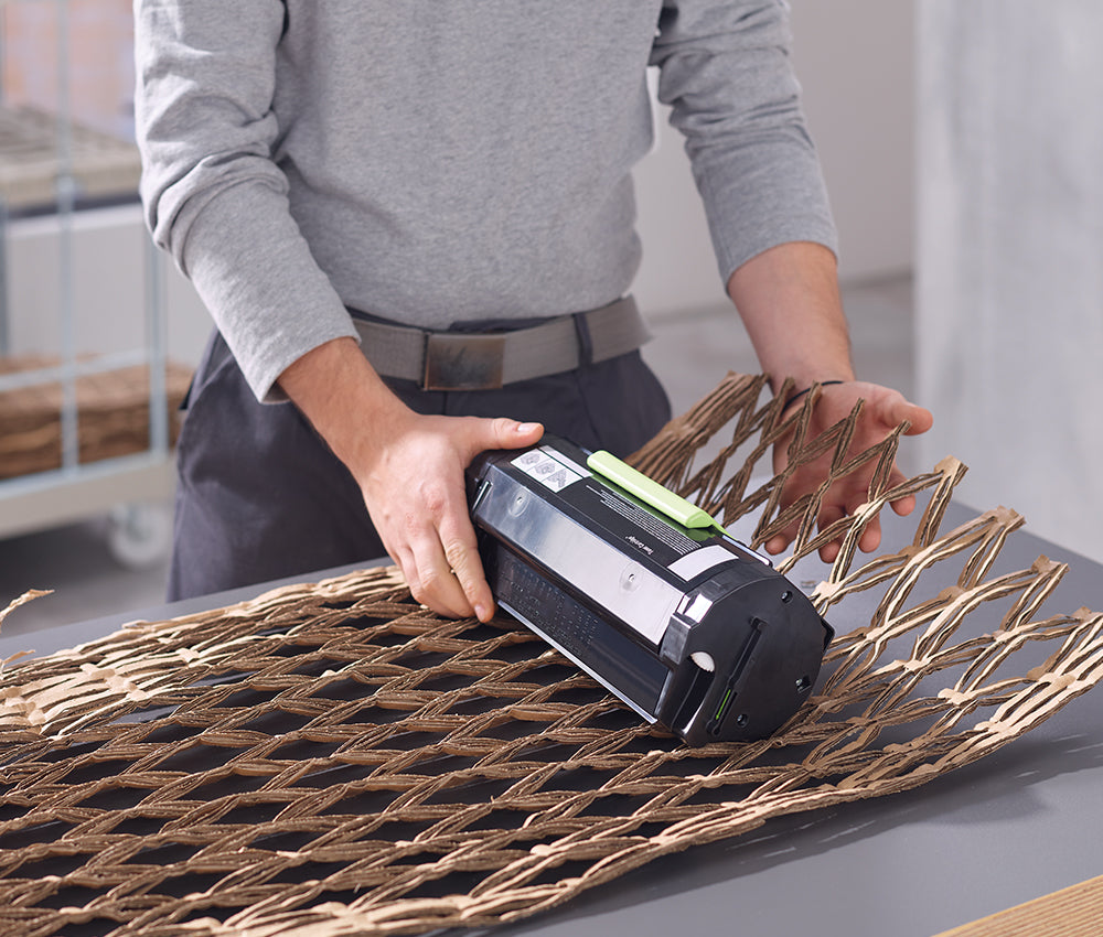 HSM ProfiPack C400 Cardboard Perforator for Efficient Packaging Padding Creation - HSM1528
