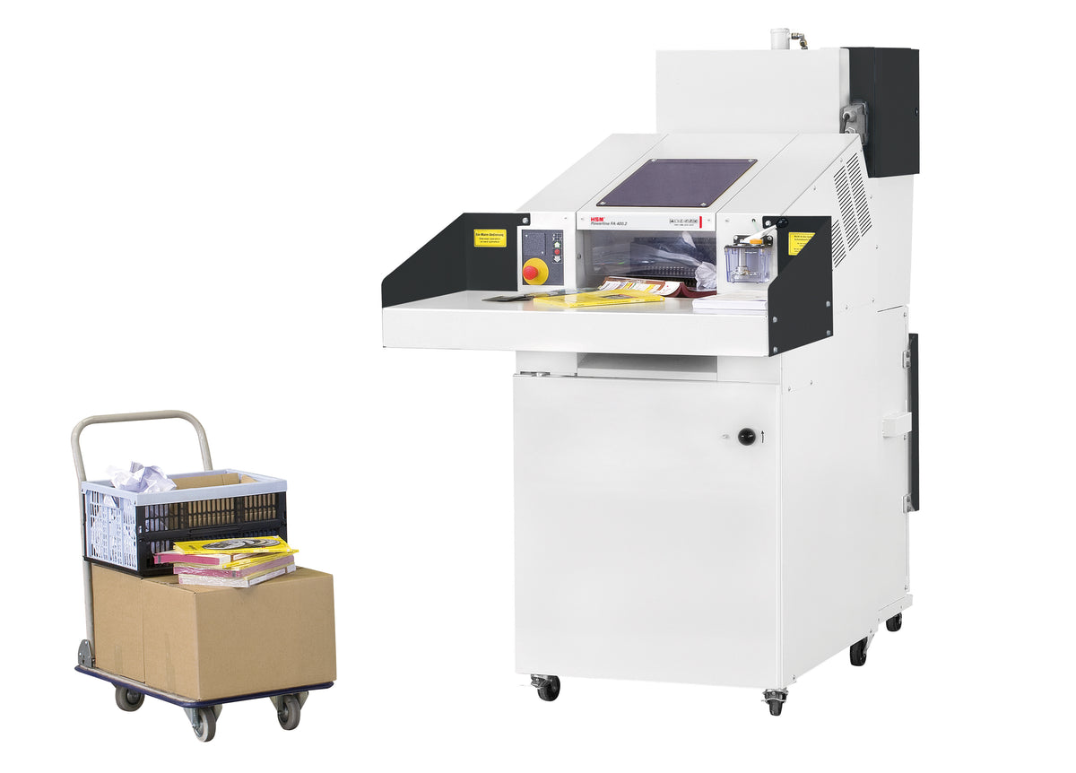 HSM Powerline SP 4040 V - 1/8 x 1 1/2 Industrial Shredder and Baler