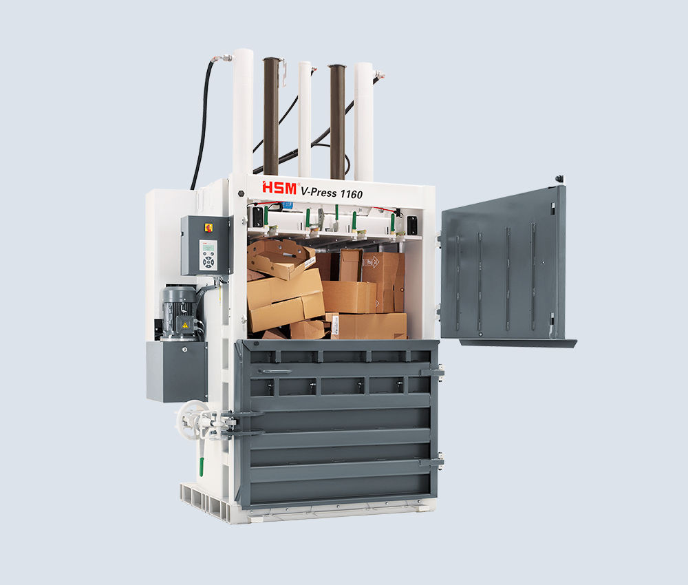 HSM V-Press 1160 Plus Vertical Bailing Press