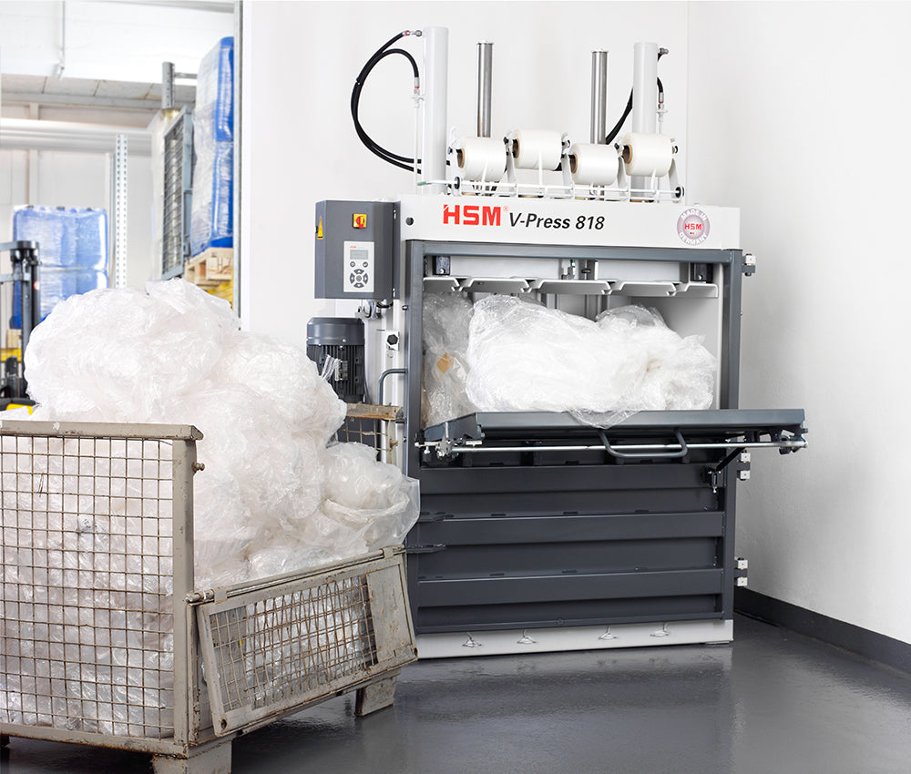 HSM V-Press 825 Plus Vertical Bailing Press