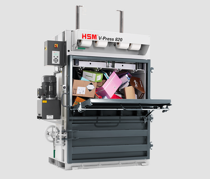 HSM V-Press 820 Plus Vertical Baling Press - HSM6143
