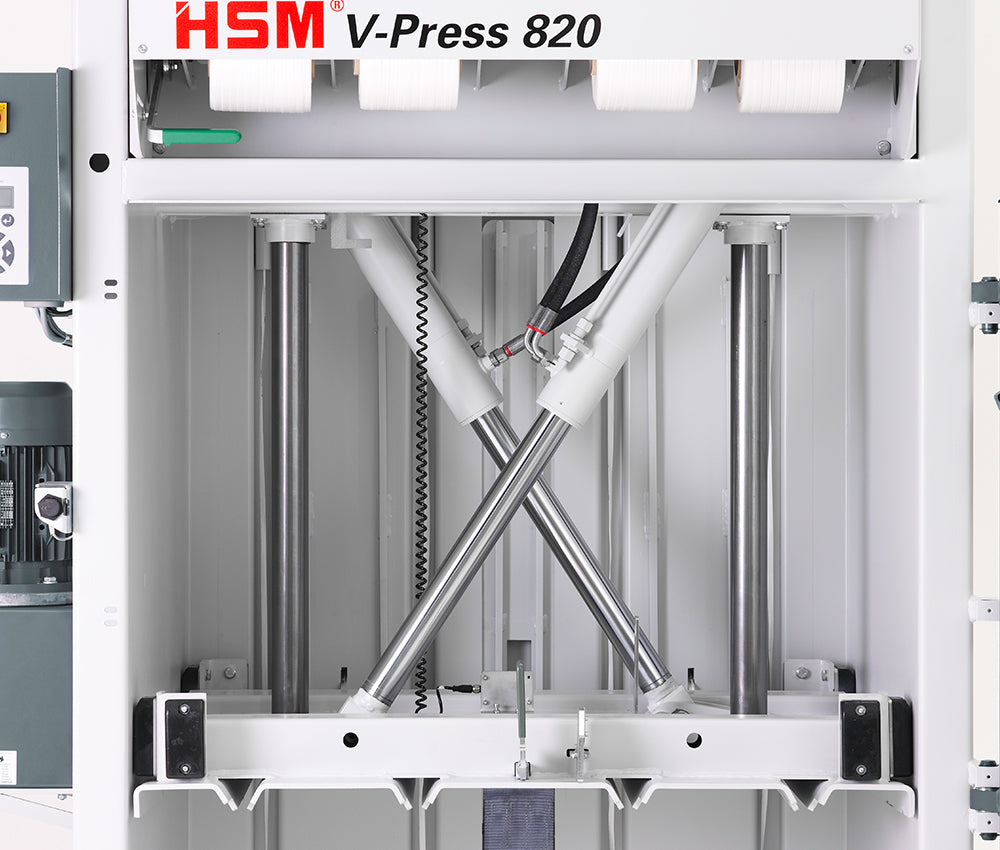 HSM V-Press 820 Plus Vertical Baling Press - HSM6143