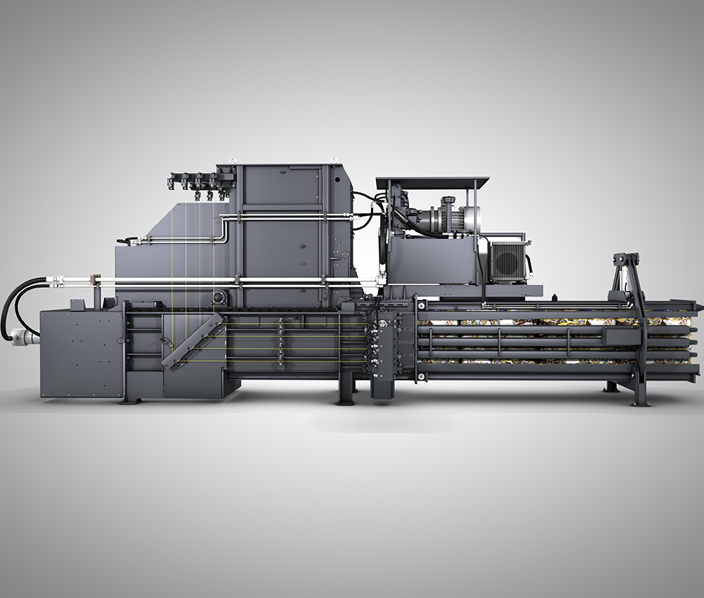 VK 5012 60.4 HP Channel Baling Press