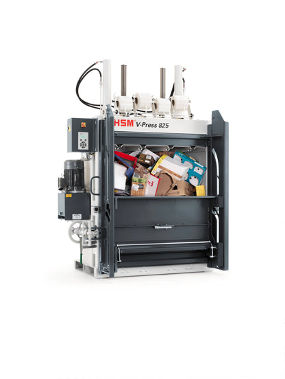 HSM V-Press 825 Plus Pro Vertical Bailing Press