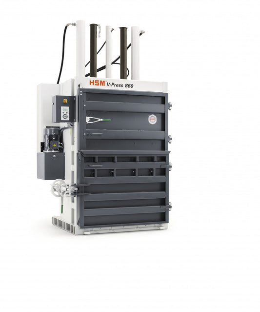 HSM V-Press 860 ECO Vertical Bailing Press