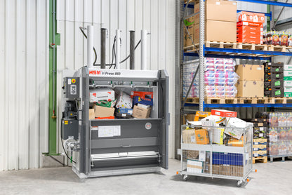 HSM V-Press 860 Plus B Vertical Bailing Press