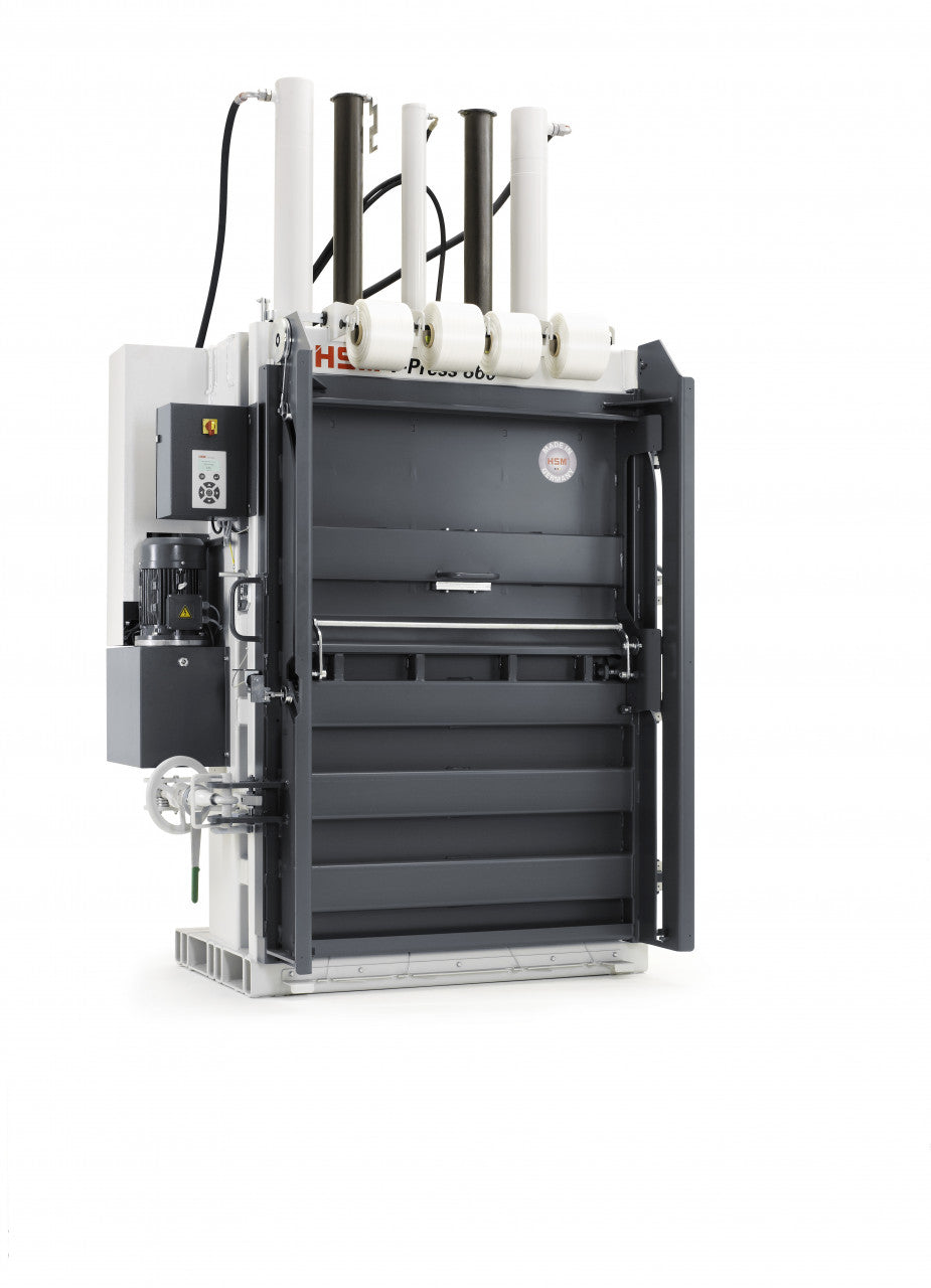 HSM V-Press 860 Plus Vertical Bailing Press