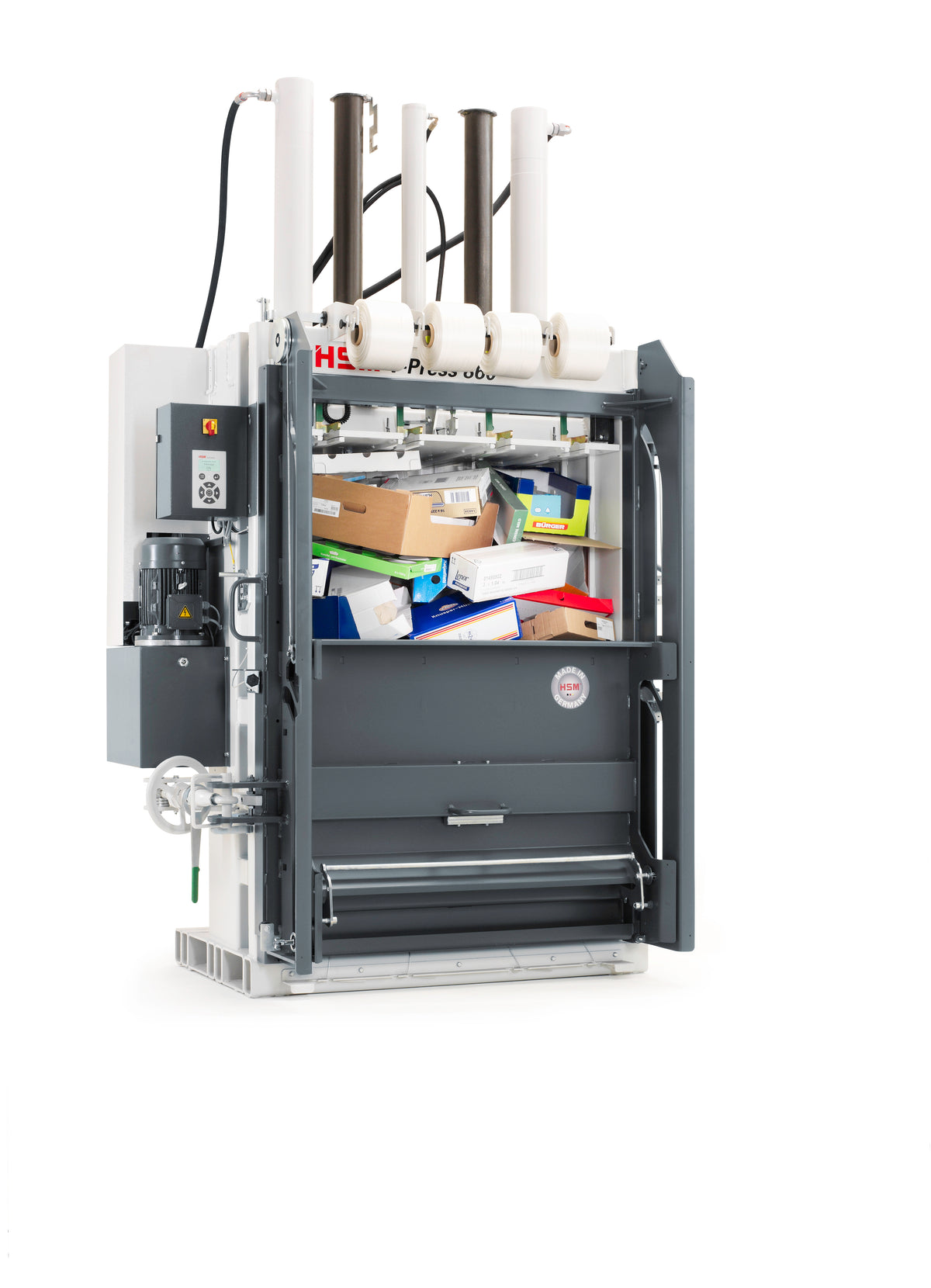 HSM V-Press 860 Plus Vertical Bailing Press