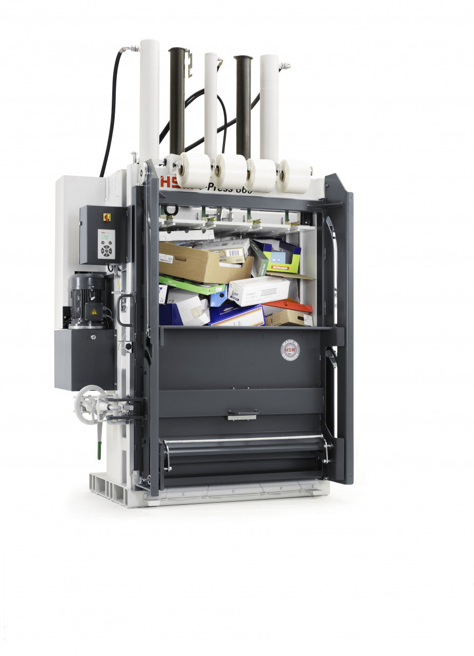 HSM V-Press 860 Plus Vertical Bailing Press