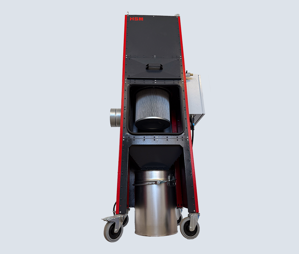 HSM Powerline SP 4040 V - 1/4 x 2 Industrial Shredder and Baler - HSM3514