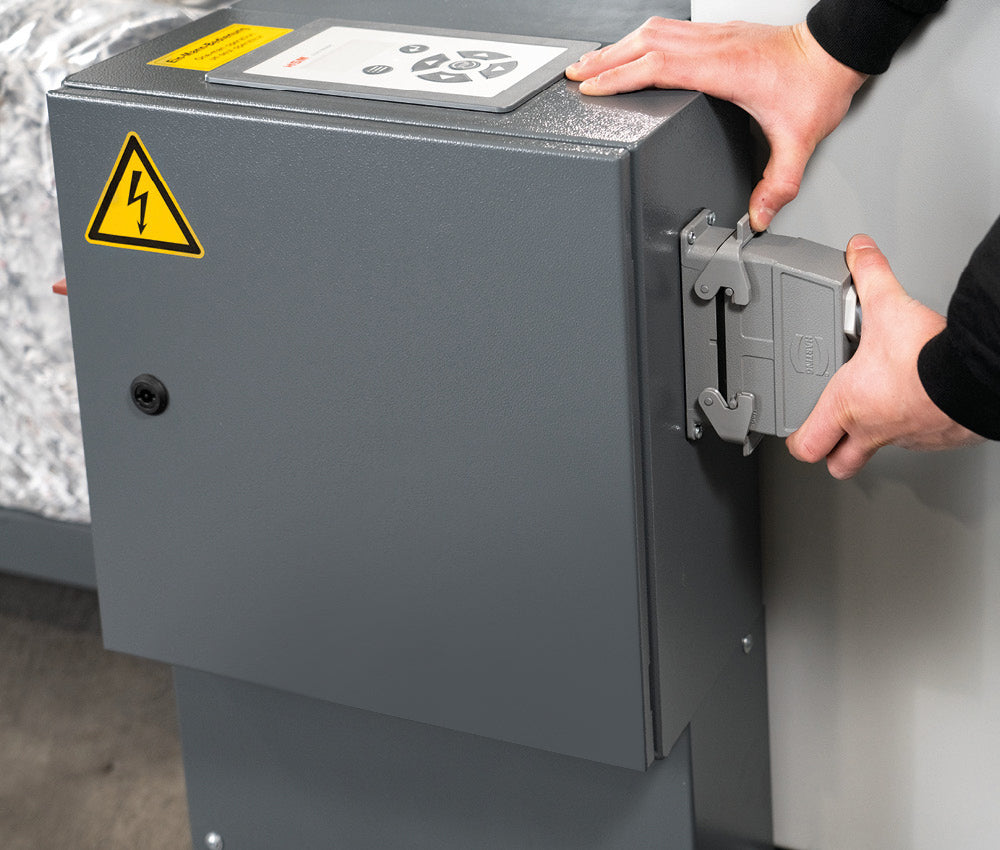 HSM Powerline SP 5080 - 1/4 x 1/2-2 3/32 Industrial Shredder and Baler