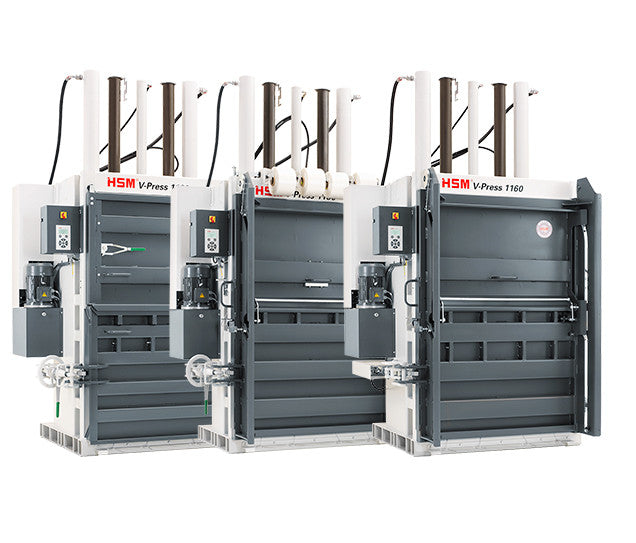HSM V-Press 1160 Plus Vertical Bailing Press