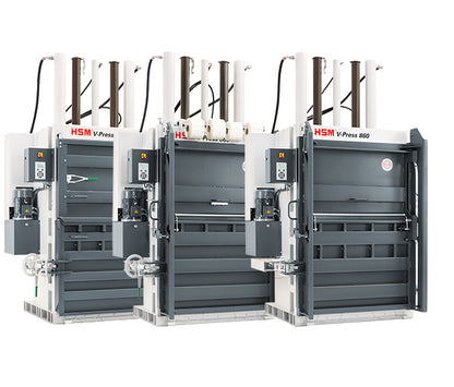 HSM V-Press 860 ECO Vertical Bailing Press
