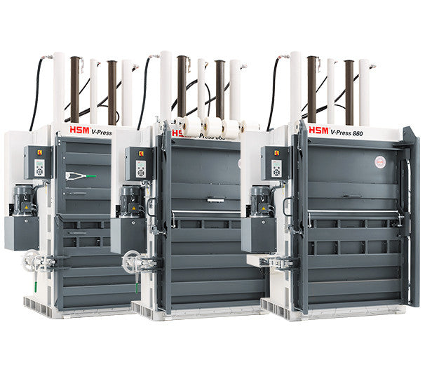 HSM V-Press 860 ECO Vertical Bailing Press