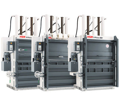 HSM V-Press 860 ECO Vertical Bailing Press