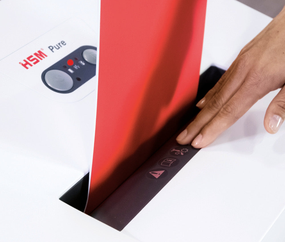 HSM Pure 630 1/4 Inch Strip Cut Document Shredder - HSM2361