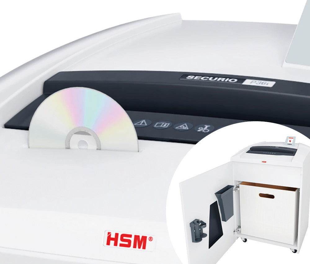 HSM SECURIO P44i 1/16 x 5/8 plus separate CD cutting unit 4x7mm