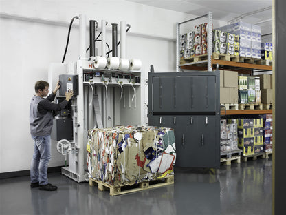 HSM V-Press 860 ECO Vertical Bailing Press