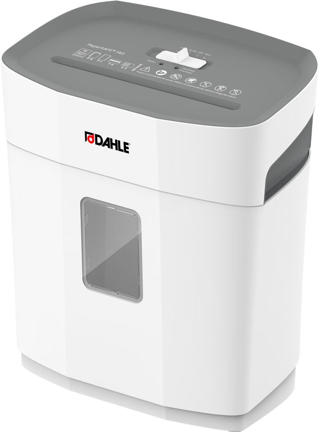 Dahle PaperSAFE PS 140 Deskside Shredder - Oil-Free, Jam Protection