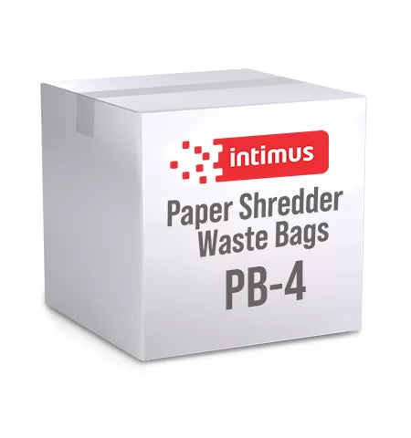 intimus-PB4-intimus PB4 SHREDDER BAGS - PB4- 100 CNT (120CC,130CP, 175CC) 