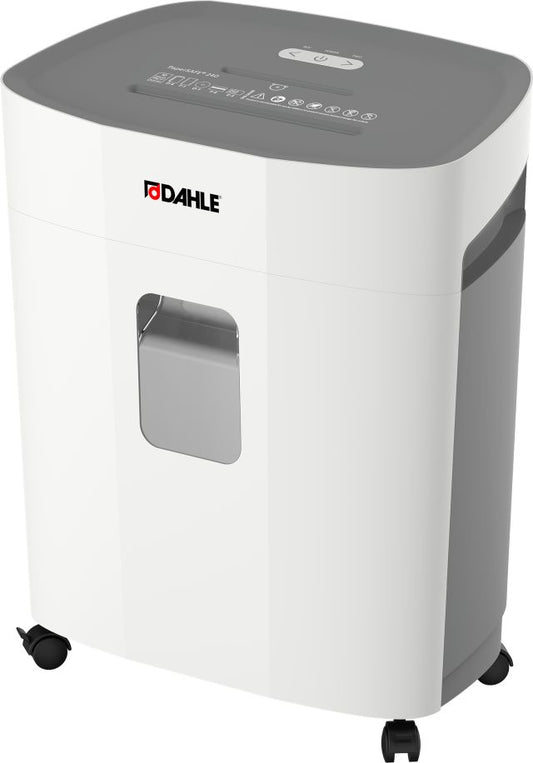 Dahle PaperSAFE PS 240 Oil-Free Shredder - Jam Protection, 10-Sheet